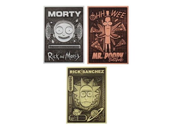 Cover for RICK &amp; MORTY - Starter Pack of 3 Digi... (Toys)