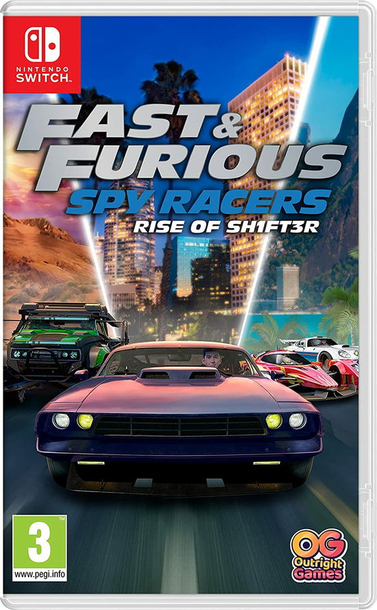 Cover for Outright Games · Fast &amp; Furious: Spy Racers (SWITCH)