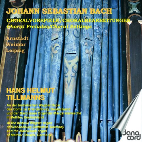 Choral Preludes Choral Settings - Bach / Tillmanns - Musikk - DAN - 5709499527009 - 1. juni 2001