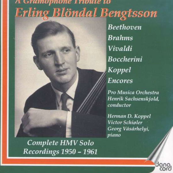 Cover for Beethoven / Erling Blondal Bengtsson · Gramophone Tribute to Erling Blondal Bengtsson (CD) (2015)