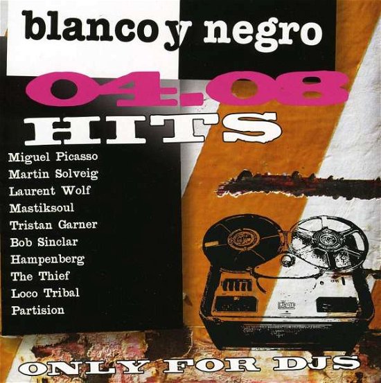 Cover for Blanco Y Negro Hits 04.08 · Various Artists (CD) (2020)