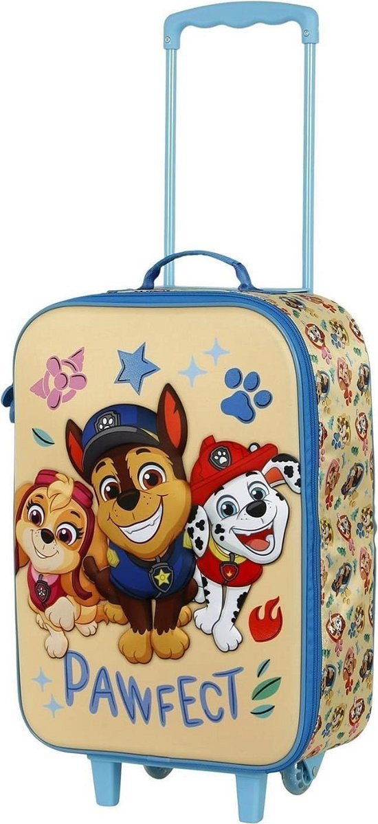 Cover for Paw Patrol: Karactermania · Valigia Trolley Soft 3D Friends (MERCH)