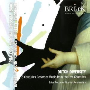 Dutch Diversity - Brisk Recorder Quartet - Muzyka - GLOBE - 8711525525009 - 18 stycznia 2012