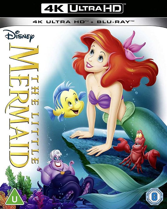 Cover for Little Mermaid (The) (4k Ultra · The Little Mermaid (4K UHD Blu-ray) (2021)