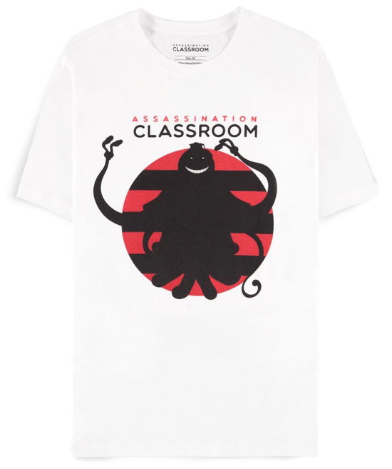 Assassination Classroom: Men'S White (T-Shirt Unisex Tg. L) - Assassination Classroom - Gadżety -  - 8718526394009 - 24 stycznia 2023