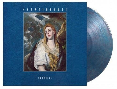 Cover for Chapterhouse · Sunburst (12&quot; EP Coloured) (12&quot;) [Red &amp; Blue Marbled edition] (2022)