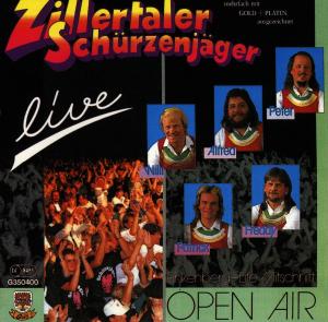 Cover for Schürzenjäger Die (Zillertaler) · Live / Open Air Finkenberg (CD) (1994)