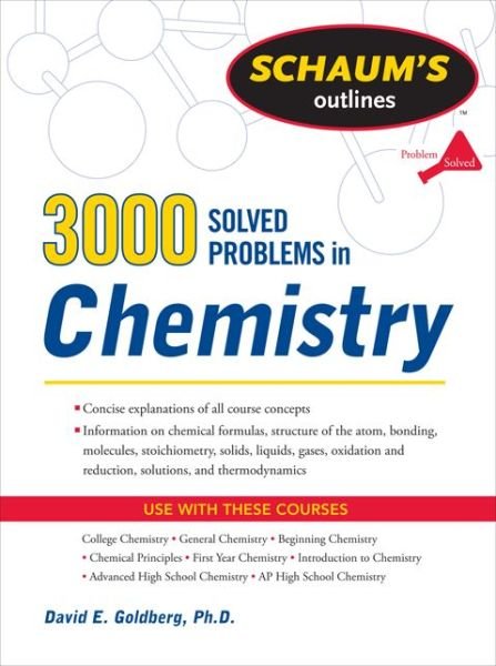 Cover for David Goldberg · 3,000 Solved Problems In Chemistry (Taschenbuch) [Revised edition] (2011)