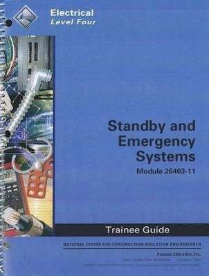 Cover for Nccer · 26403-11 Standby and Emergency Sy (Book) (2011)