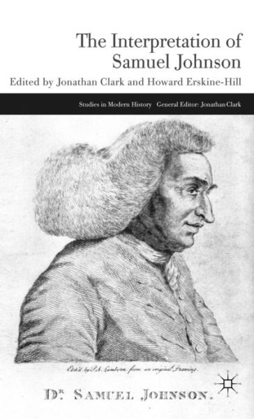 Cover for Jonathan Clark · The Interpretation of Samuel Johnson - Studies in Modern History (Inbunden Bok) (2012)