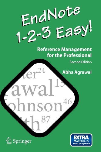 Cover for Abha Agrawal · EndNote 1 - 2 - 3  Easy!: Reference Management for the Professional (Pocketbok) [2nd ed. 2009 edition] (2009)