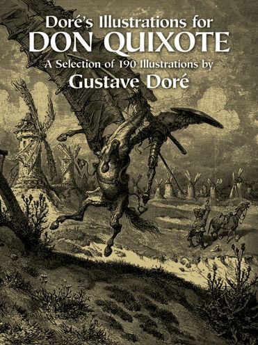 Cover for Gustave Dore · Dore's Illustrations for &quot;Don Quixote - Dover Fine Art, History of Art (Paperback Book) (2000)