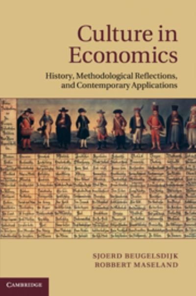Cover for Beugelsdijk, Sjoerd  (Rijksuniversiteit Groningen, The Netherlands) · Culture in Economics: History, Methodological Reflections and Contemporary Applications (Hardcover Book) (2010)