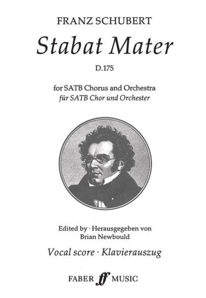 Cover for Franz Schubert · Stabat Mater Vocal Score, Vocal Score (Bok) (1998)