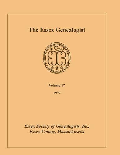 Cover for Inc Essex Society of Genealogists · The Essex Genealogist, Volume 17, 1997 (Paperback Bog) (2013)