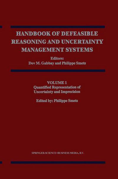 Cover for Dov M Gabby · Quantified Representation of Uncertainty and Imprecision - Handbook of Defeasible Reasoning and Uncertainty Management Systems (Hardcover Book) [1998 edition] (1998)