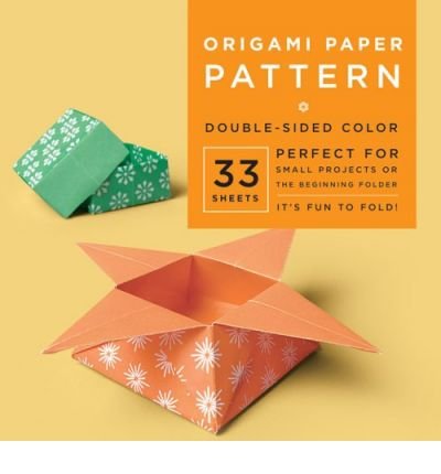 Origami Paper Pattern - 6 3/4" - 33 Sheets: Tuttle Origami Paper: High-Quality Origami Sheets Printed with 4 Different Designs: Instructions for 6 Projects Included - Tuttle Publishing - Books - Tuttle Publishing - 9780804838009 - May 15, 2006