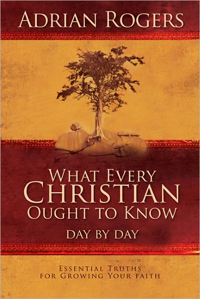 Cover for Adrian Rogers · What Every Christian Ought to Know Day by Day: Essential Truths for Growing Your Faith (Hardcover Book) (2008)