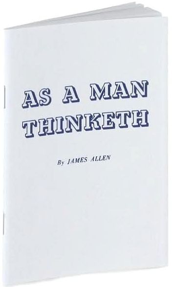 Cover for Allen, James (James Allen ) · As a Man Thinketh (Paperback Book) (1948)