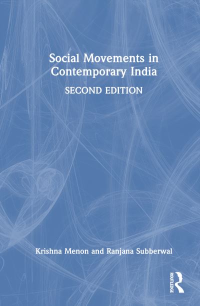 Cover for Menon, Krishna (Ambedkar University Delhi, India) · Social Movements in Contemporary India (Paperback Book) (2024)