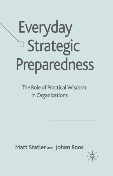 Cover for Statler · Everyday Strategic Preparedness (Buch) (2007)