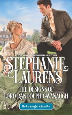 Cover for Stephanie Laurens · The designs of Lord Randolph Cavanaugh (Buch) [Large print edition. edition] (2018)