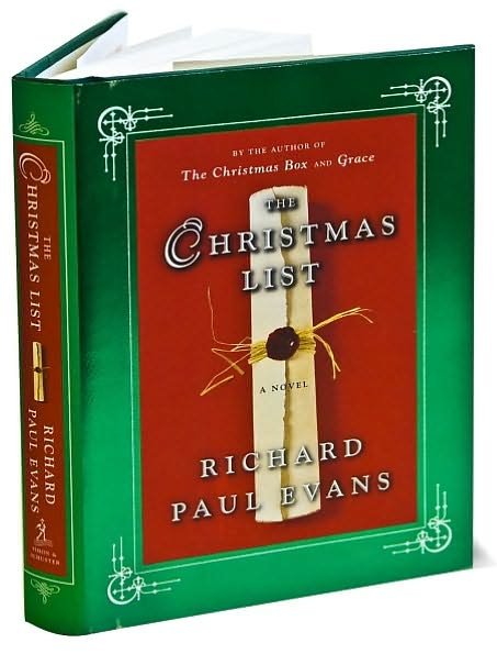 Cover for Richard Paul Evans · The Christmas List: a Novel (Hardcover Book) [First edition] (2009)
