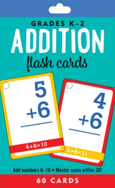 Addition Flash Cards - Peter Pauper Press - Jogo de tabuleiro - Peter Pauper Press - 9781441337009 - 5 de julho de 2021