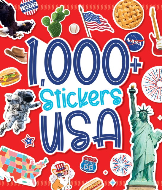 Cover for Duopress · 1,000 Stickers: USA (Paperback Book) (2025)