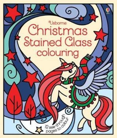 Christmas Stained Glass Colouring - Emily Bone - Bøger - Usborne Publishing Ltd - 9781474953009 - 4. oktober 2018