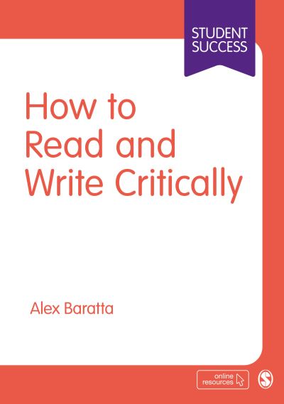 Cover for Alex Baratta · How to Read and Write Critically - Student Success (Innbunden bok) (2021)