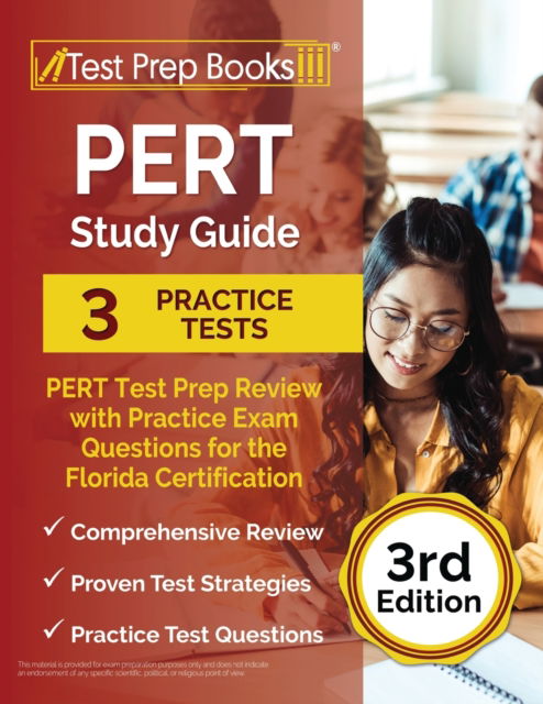 Cover for Joshua Rueda · PERT Study Guide : PERT Test Prep Review with Practice Exam Questions for the Florida Certification [3rd Edition] (Paperback Book) (2022)