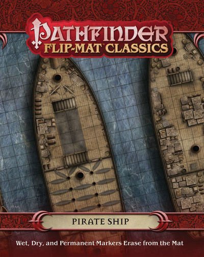 Pathfinder Flip-Mat Classics: Pirate Ship - Jason A. Engle - Brætspil - Paizo Publishing, LLC - 9781640781009 - 25. december 2018