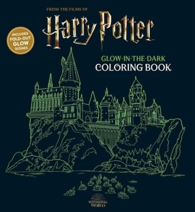 Cover for Editors of Thunder Bay Press · Harry Potter Glow in the Dark Coloring Book (Taschenbuch) (2022)