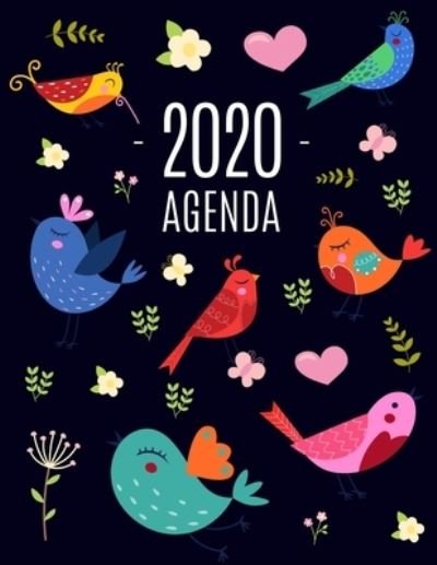 Cover for Pimpom Pianificatori · Uccello Agenda 2020 (Paperback Bog) (2020)