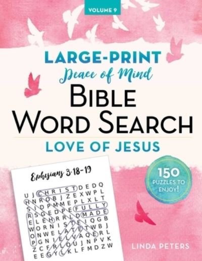 Cover for Linda Peters · Peace of Mind Bible Word Search Love of Jesus (Paperback Book) (2022)