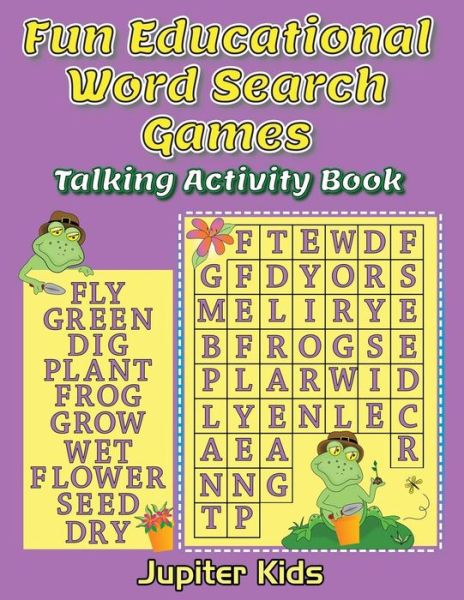 Cover for Jupiter Kids · Fun Educational Word Search Games: Talking Activity Book (Paperback Book) (2016)