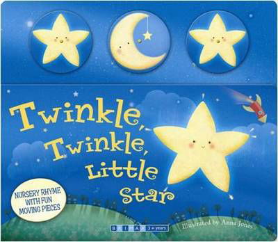 Cover for Anna Jones · Moving Nursery Rhymes- Twinkle Twinkle Little Star (Tavlebog) (2013)