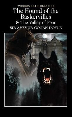 Cover for Sir Arthur Conan Doyle · The Hound of the Baskervilles &amp; The Valley of Fear - Wordsworth Classics (Pocketbok) [New edition] [Paperback] (1999)