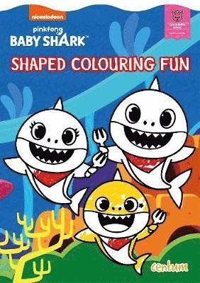 Shaped Colouring Fun  Baby Shark - Shaped Colouring Fun  Baby Shark - Bøger -  - 9781913865009 - 