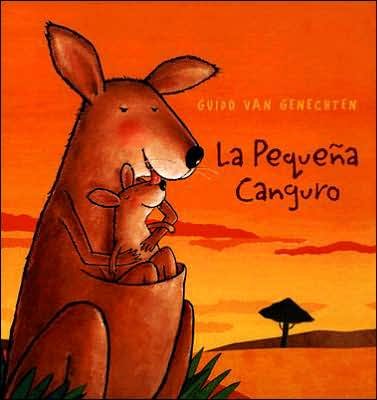 Cover for Guido Van Genechten · La Pequeña Canguro / the Little Kangaroo (Innbunden bok) [Spanish edition] (2005)