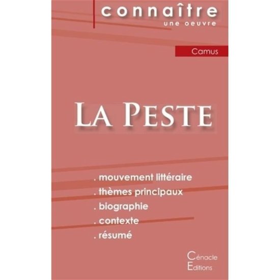 Cover for Albert Camus · Fiche de lecture La Peste de Camus (Analyse litteraire de reference et resume complet) (Paperback Book) (2022)