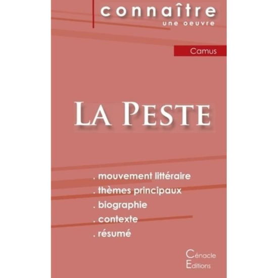 Cover for Albert Camus · Fiche de lecture La Peste de Camus (Analyse litteraire de reference et resume complet) (Paperback Bog) (2024)