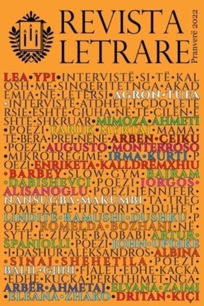 Cover for Arbër Ahmetaj · Revista Letrare (Paperback Book) (2022)