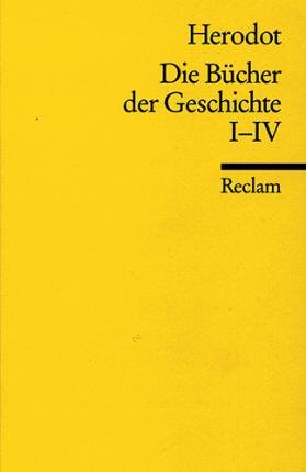 Cover for Herodot · Reclam UB 02200 Herodot.Büch.Gesch.1-4 (Buch)