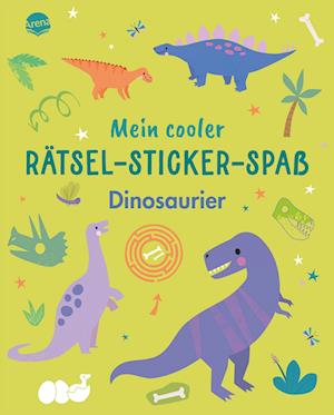 Cover for Shannon Hays · Mein cooler Rätsel-Sticker-Spaß. Dinosaurier (Bok) (2025)