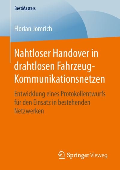 Cover for Jomrich · Nahtloser Handover in drahtlose (Bog) (2016)