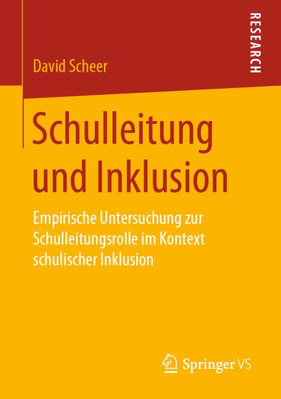 Cover for Scheer · Schulleitung und Inklusion (Book) (2019)