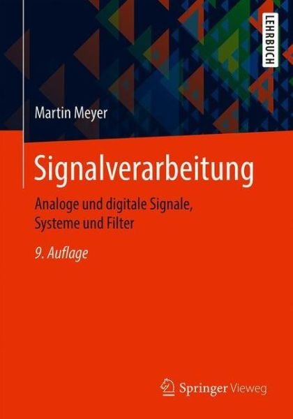 Cover for Meyer · Signalverarbeitung (Book) (2021)