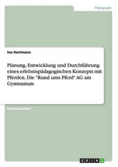 Cover for Hartmann · Planung, Entwicklung und Durch (Bog) (2016)